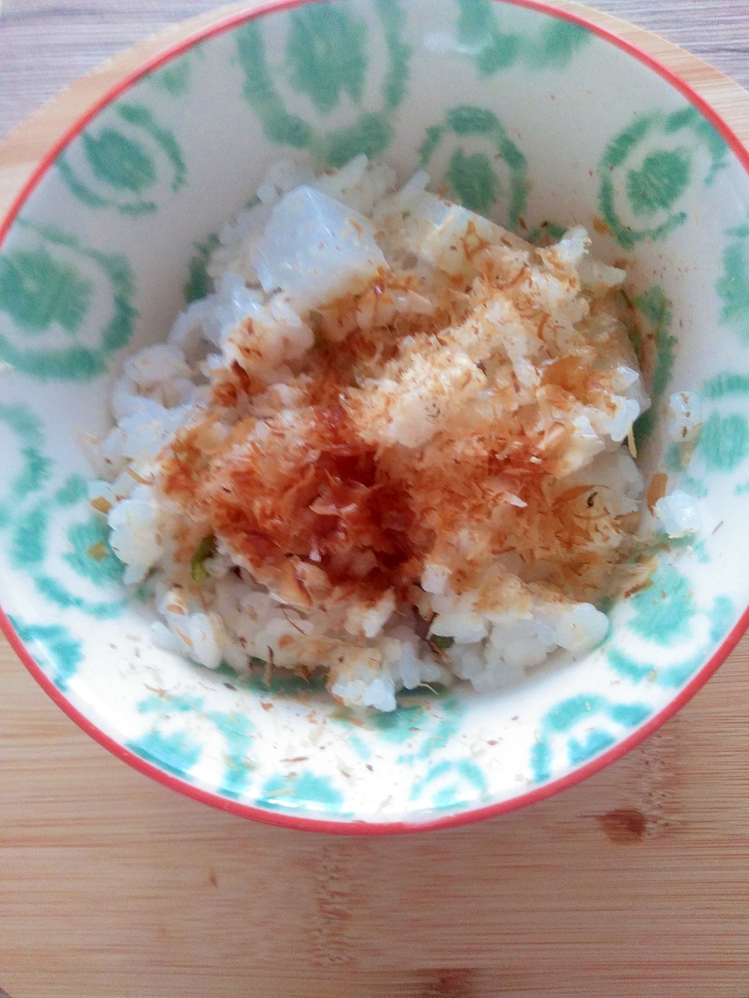 素朴！かさ増し大根麦飯