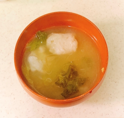 自然なとろみ♡里芋とえのきの中華スープ