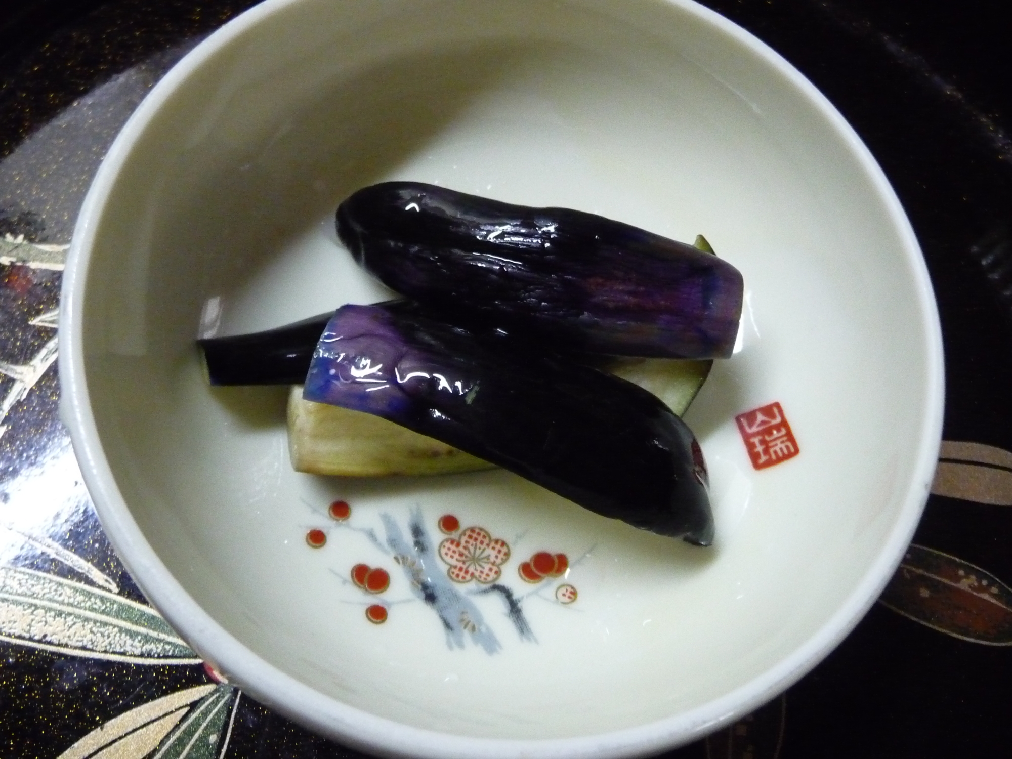 お手軽浅漬けのもとを使った茄子の浅漬け レシピ 作り方 By もっちんママ 楽天レシピ