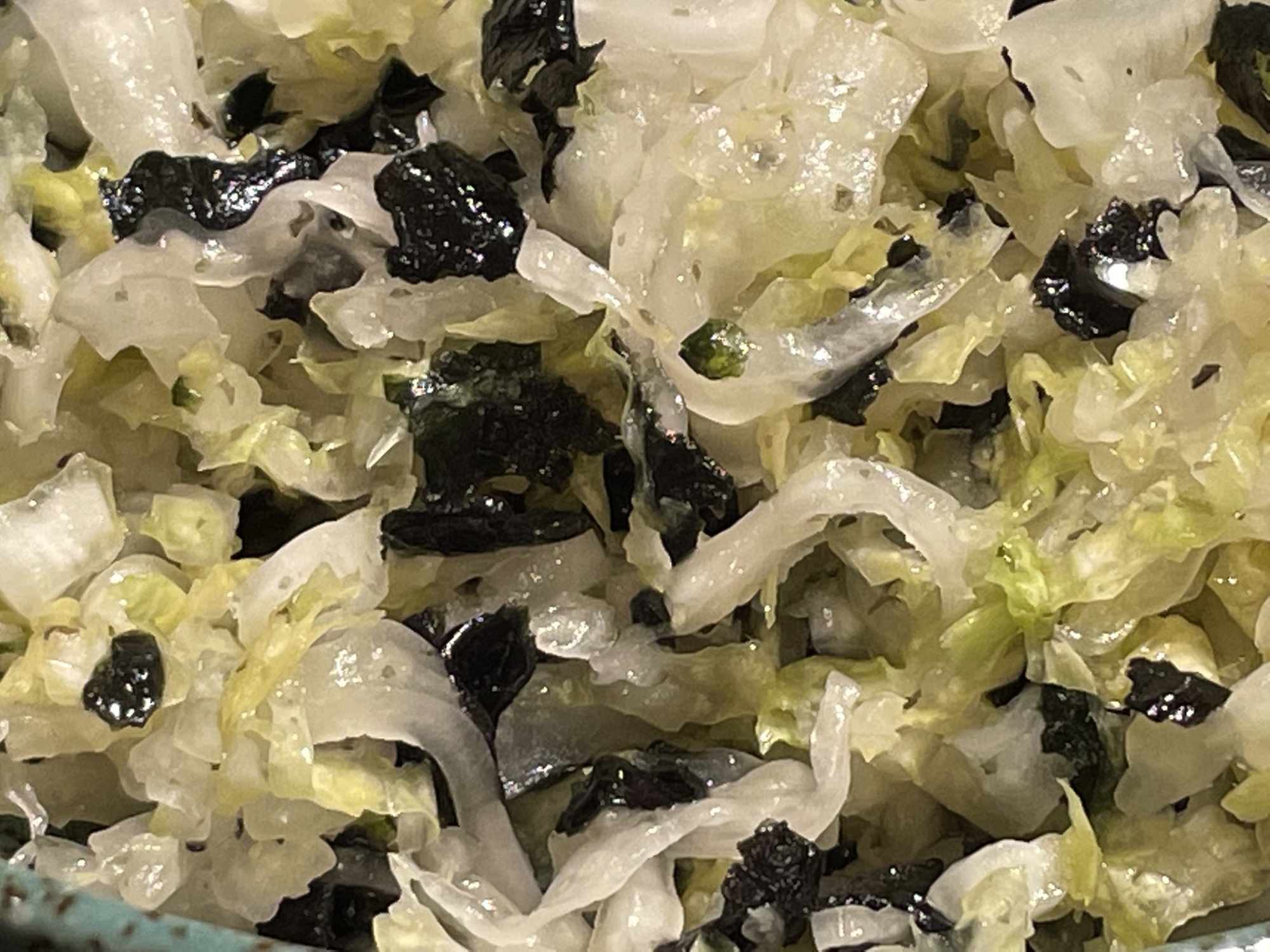 白菜の韓国海苔風和えサラダ