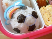 普通の海苔でも サッカーボールおにぎり レシピ 作り方 By Mera9874 楽天レシピ