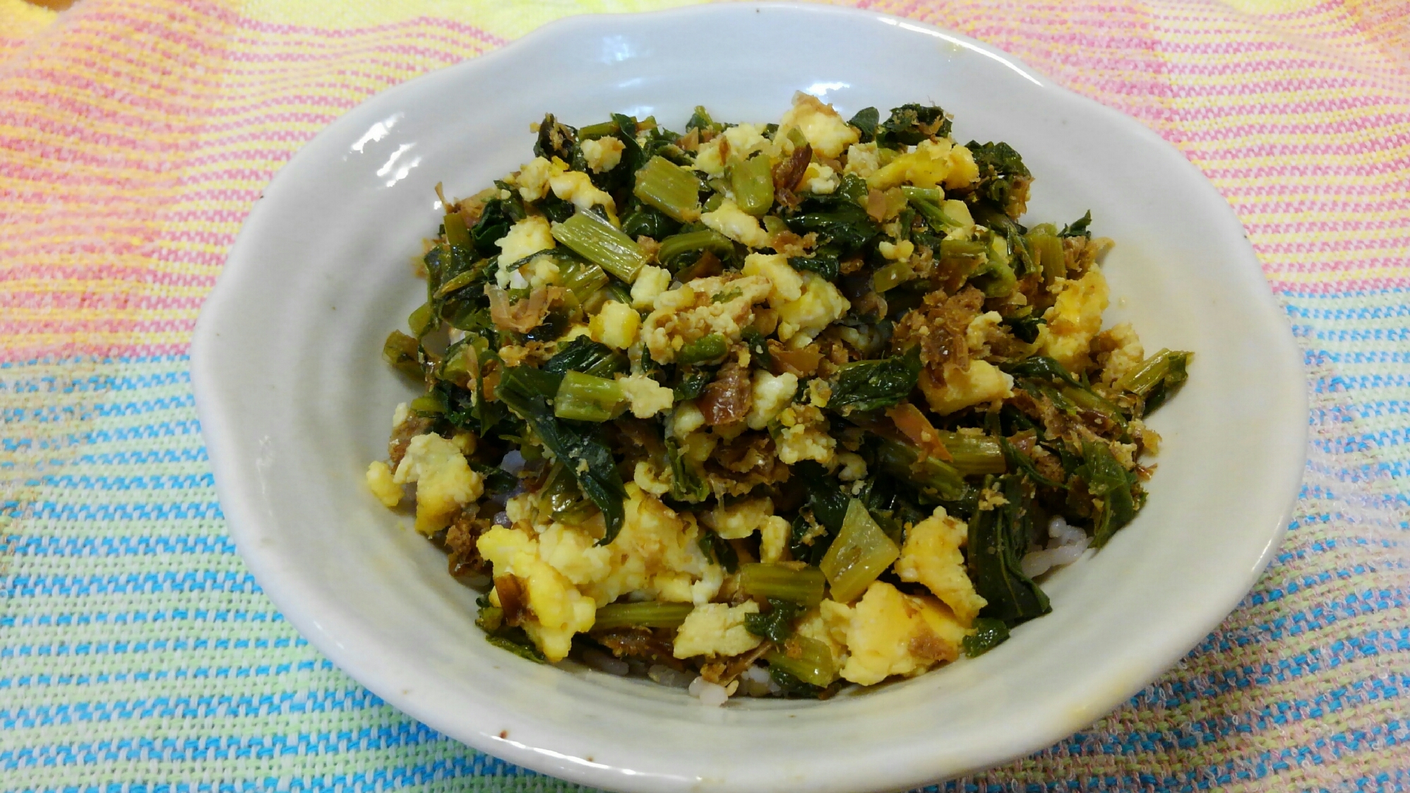 菜の花畑丼 レシピ 作り方 By みくるり母ちゃん 楽天レシピ 菜の花畑丼 レシピ 作り方 By みくるり母ちゃん 楽天レシピ