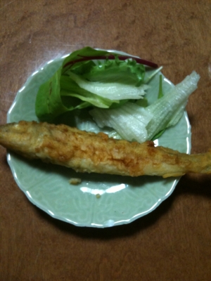 まるごとキスの天ぷら
