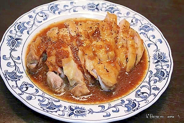 鶏もも肉のステーキソース