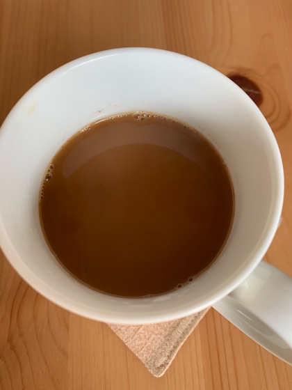 チョコカフェオレ、チョコの甘みがほっこり美味しかったです。