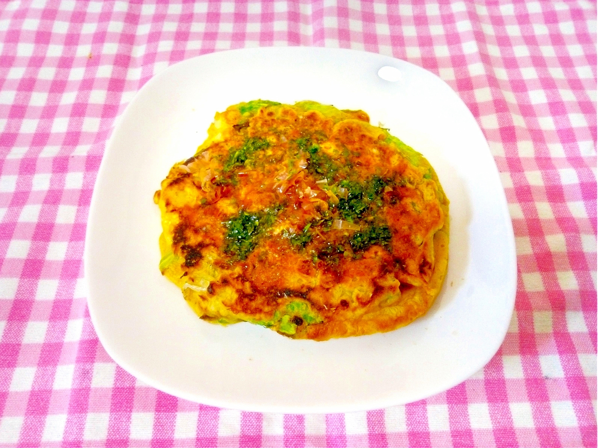 ほっこりじゃがいも入り♪お好み焼き