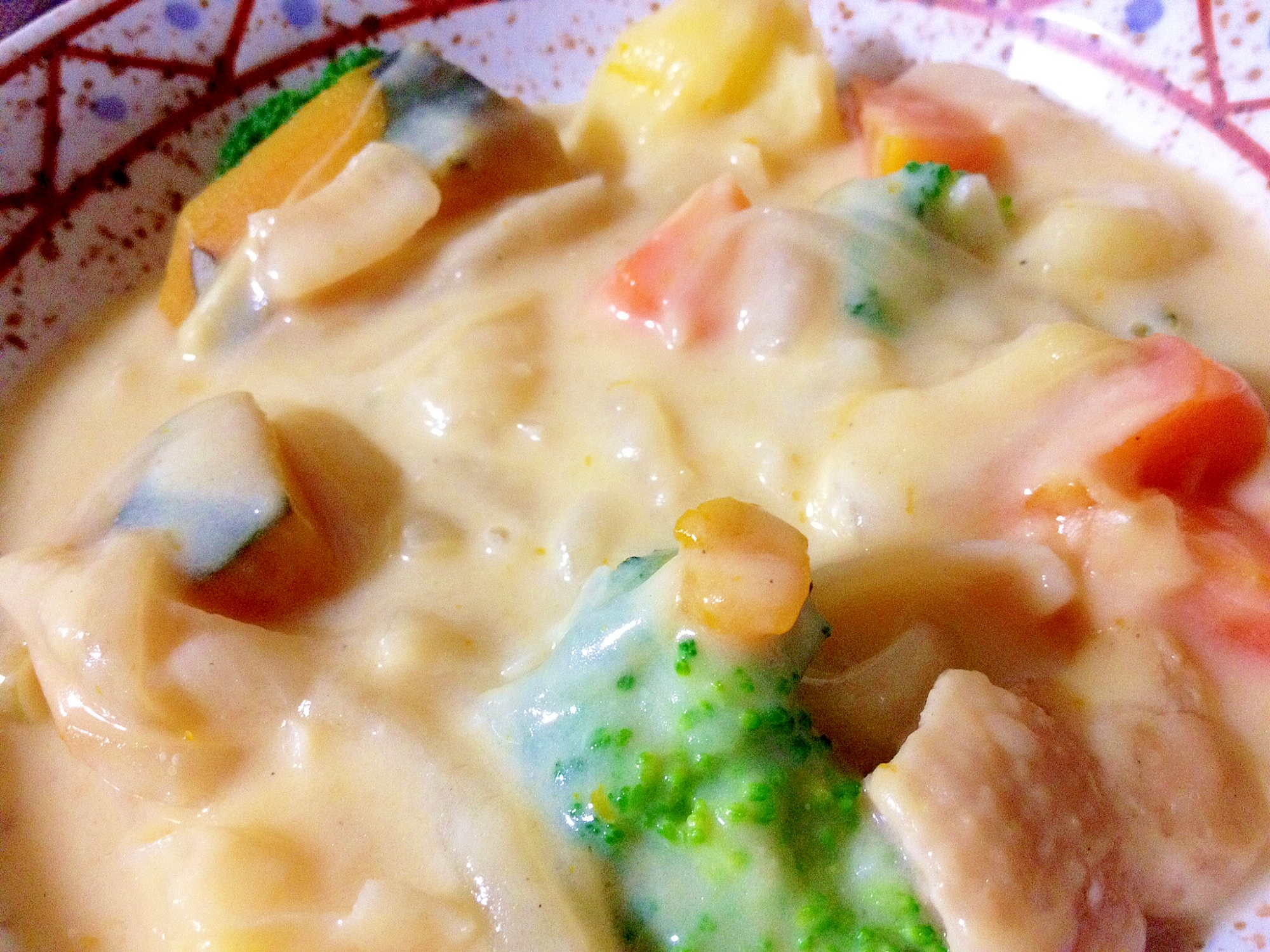 かぼちゃ&さつまいも入り「我が家のクリームシチュー