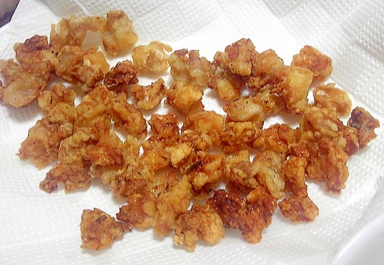 生にんにくすりおろして漬け込んだ軟骨揚げ レシピ 作り方 By デラみーやん 楽天レシピ