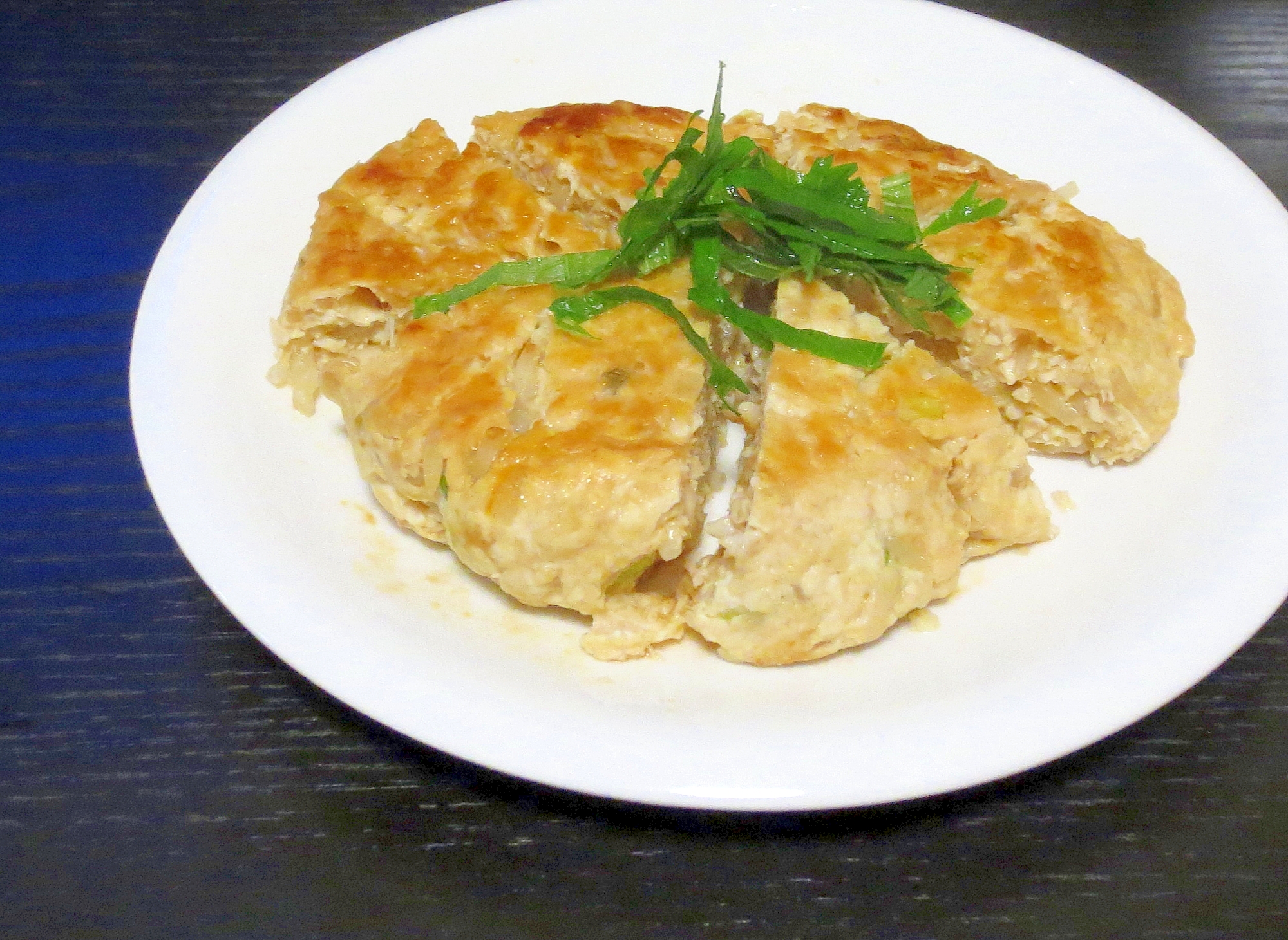 練りごまでコクあり♪鶏ひき肉ともやしのハンバーグ