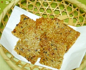 残りご飯でおせんべい レシピ 作り方 By Issaママ 楽天レシピ 残りご飯でおせんべい レシピ 作り方 By Issaママ 楽天レシピ