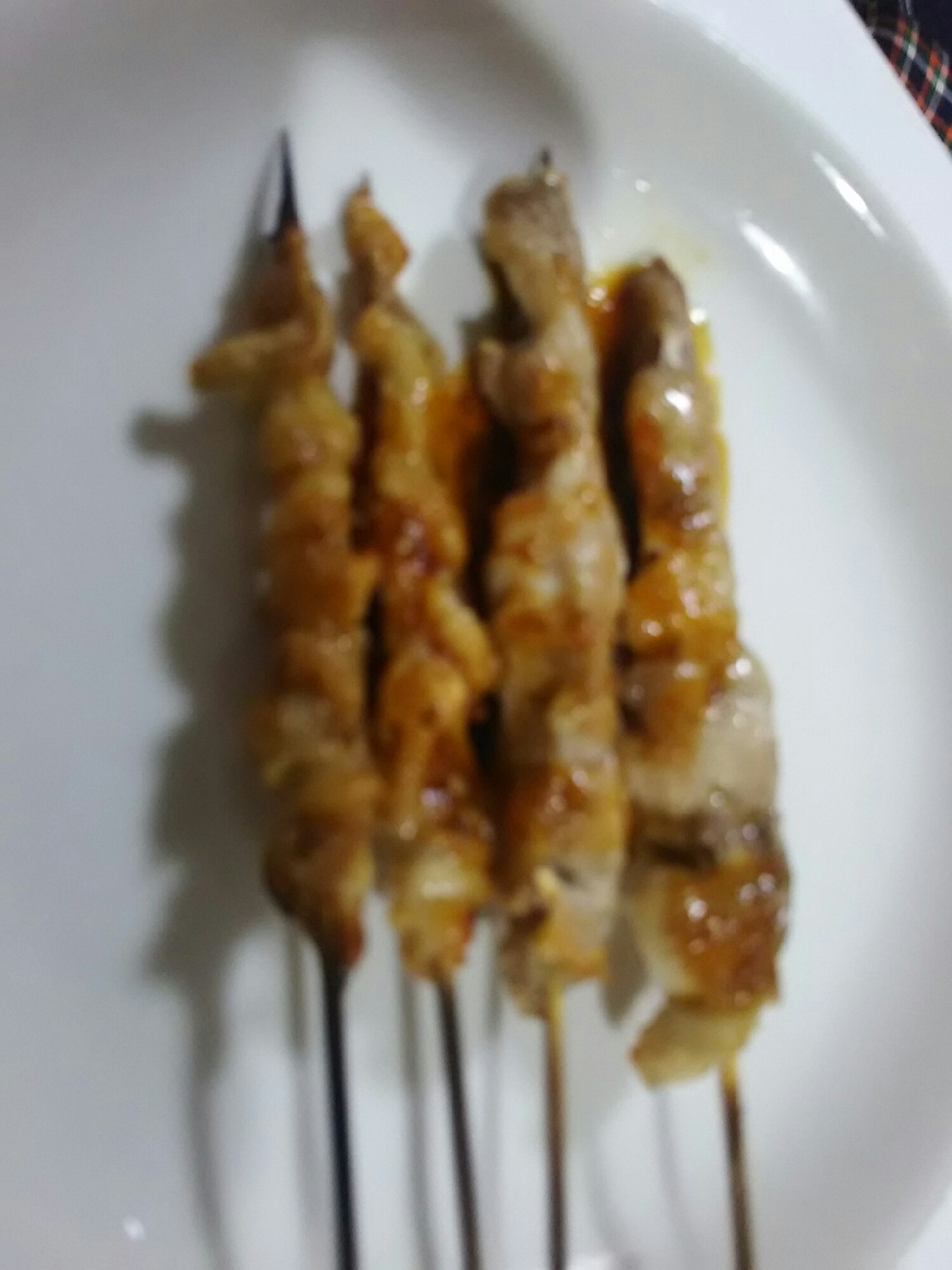 魚焼きグリルで☆即席焼き鳥