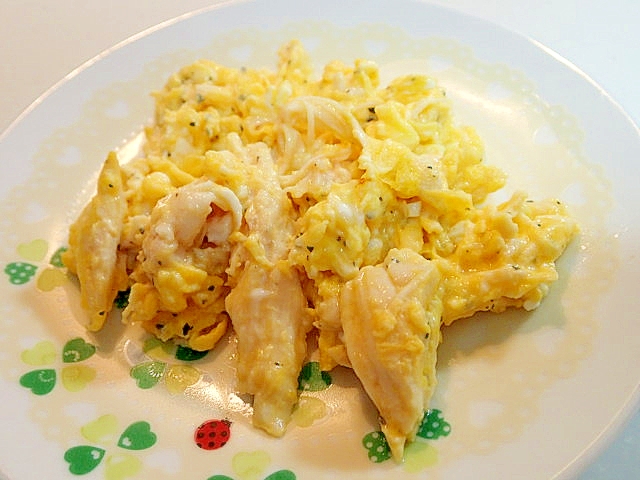 バジル香る サラダチキンの卵炒め レシピ 作り方 By ぷ みぃまま 楽天レシピ バジル香る サラダチキンの卵炒め レシピ 作り方 By ぷ みぃまま 楽天レシピ