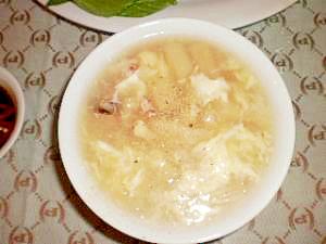 温まる*優しい生姜とホワイトアスパラのトロミスープ