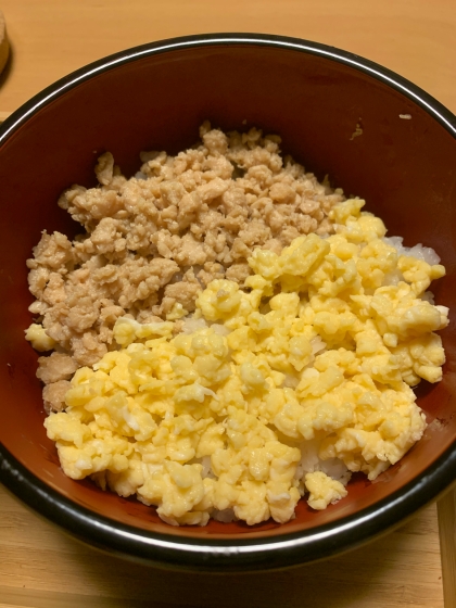 10分でお弁当完成！レンチンそぼろ丼！