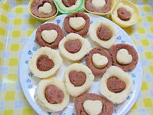 バレンタインに 可愛いハートの蒸しケーキ レシピ 作り方 By プッチン5903 楽天レシピ バレンタインに 可愛いハートの蒸しケーキ レシピ 作り方 By プッチン5903 楽天レシピ