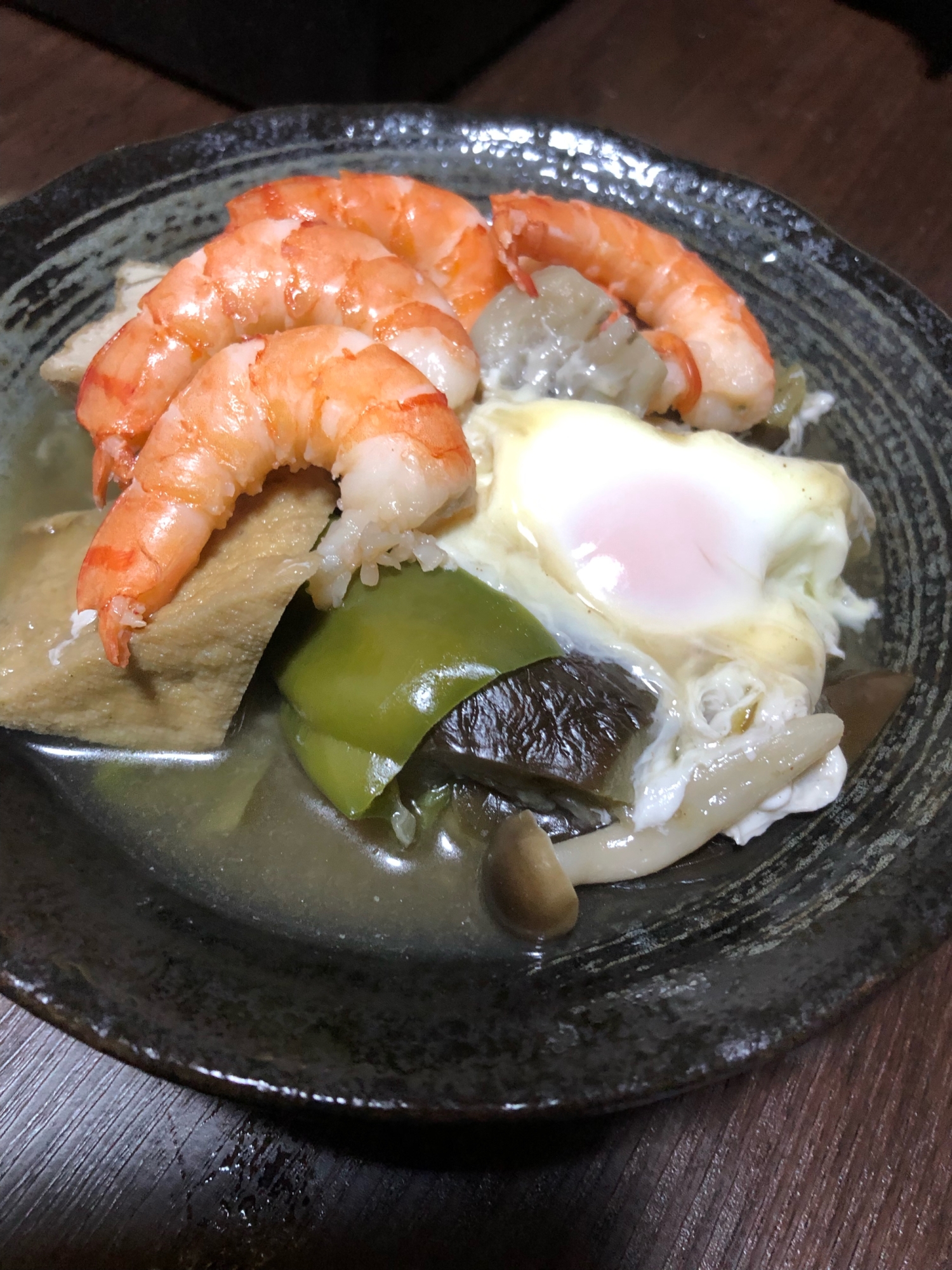 茄子と海老の炊いたん