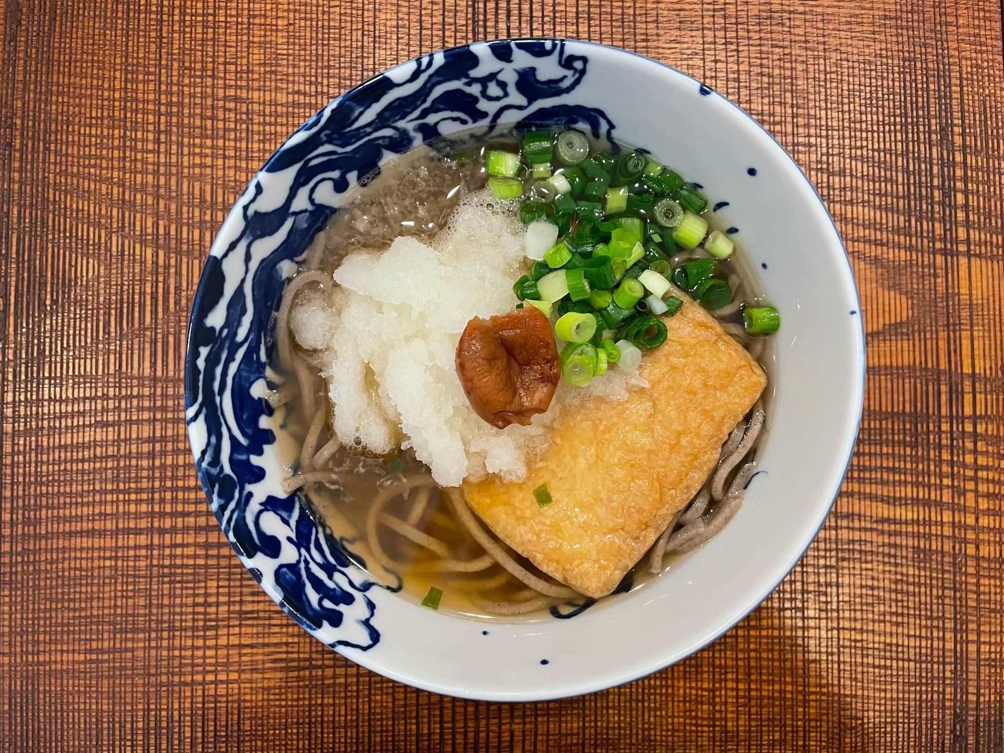 市販のそばセットで！簡単アレンジ！梅おろしそば！