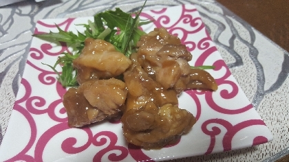 鶏肉の黒糖煮