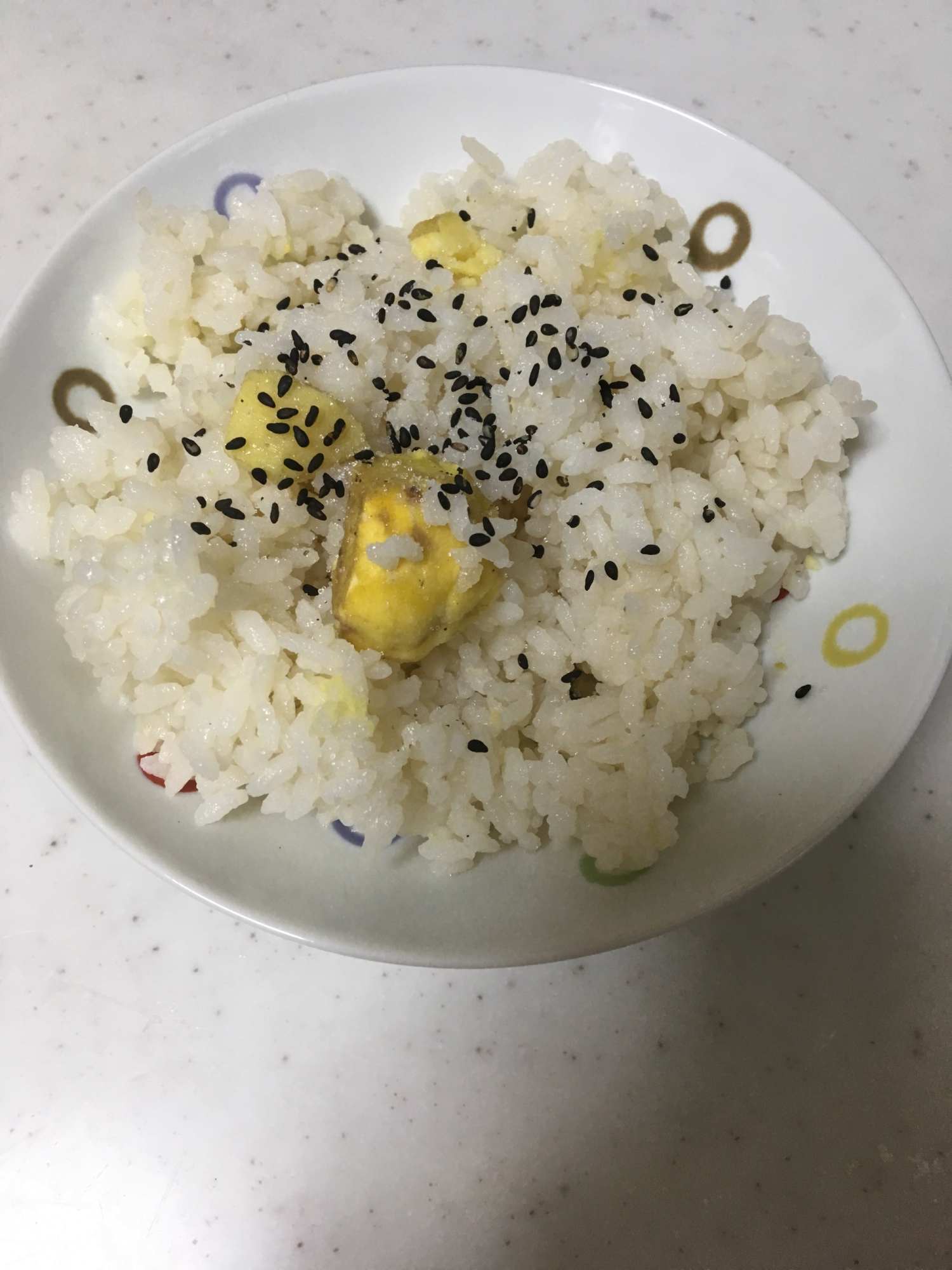 栗拾いの栗で♡みりんたっぷり✨栗ご飯(^^)