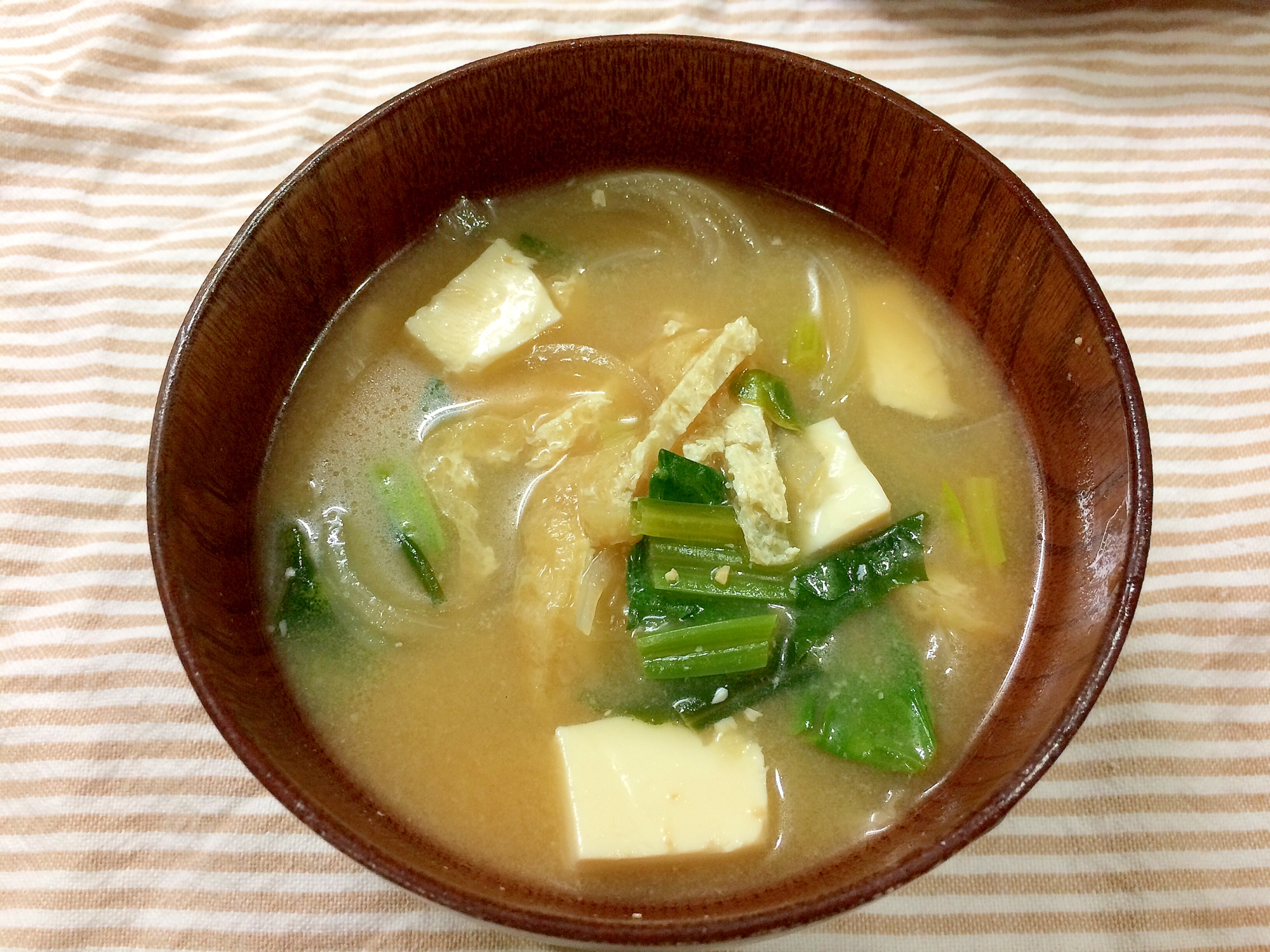 コクうま ほうれん草の具だくさんお味噌汁 レシピ 作り方 By Fujimon58 楽天レシピ