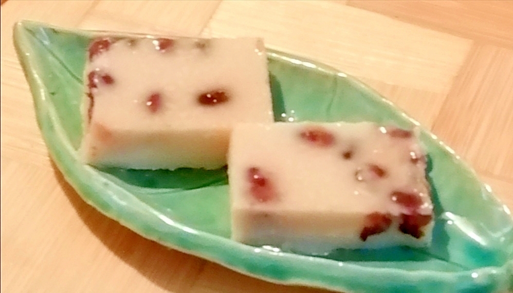 レンジで！甘酒ういろう☆残った甘酒活用&砂糖不使用