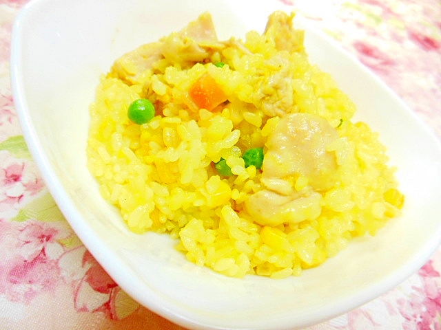 炊飯器de バター チキン サフラン ライス レシピ 作り方 By 小太郎1212 楽天レシピ