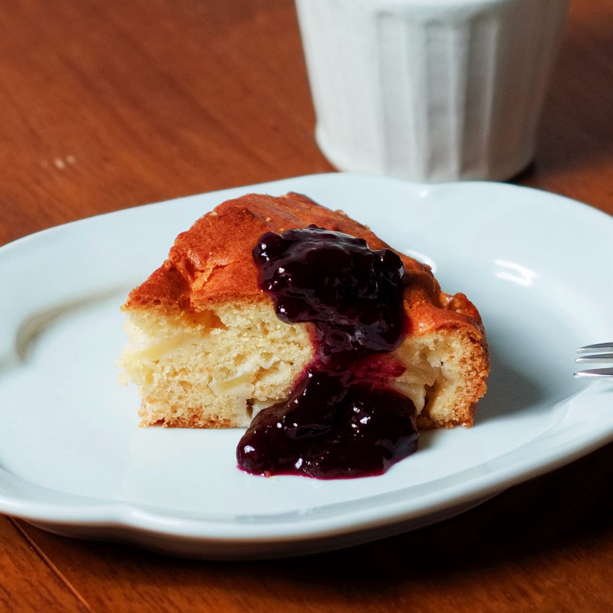 りんごのケーキ