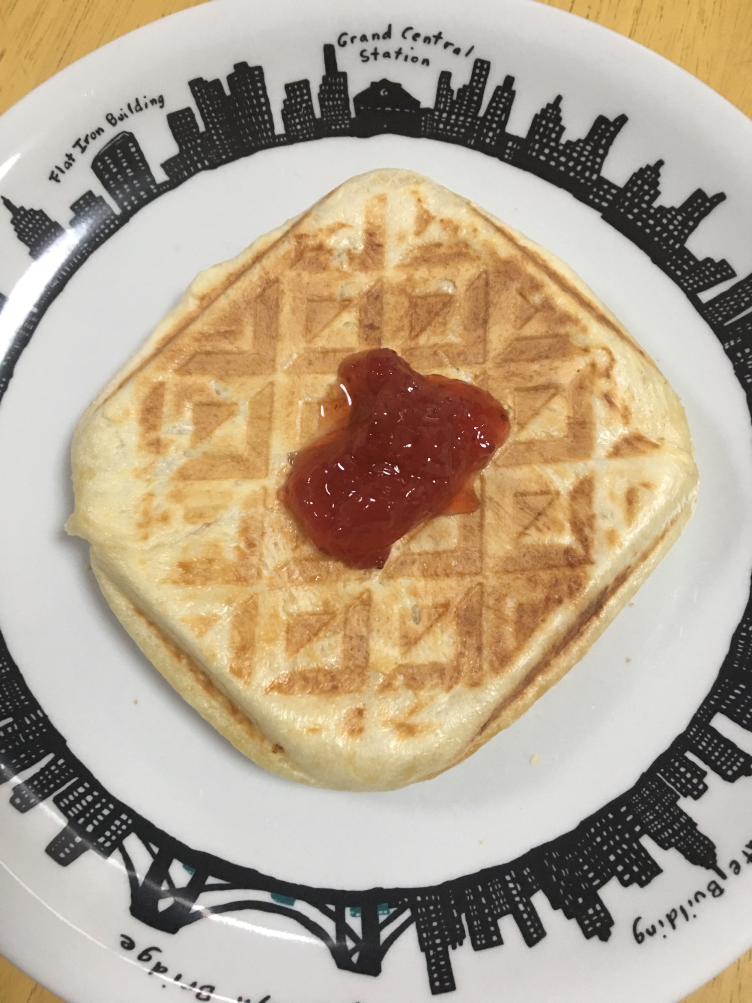 ホットサンドメーカーで塩パン♪