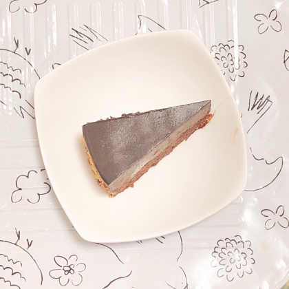 超ヘルシー♡レンジで簡単♡ほぼ豆腐♡チョコケーキ