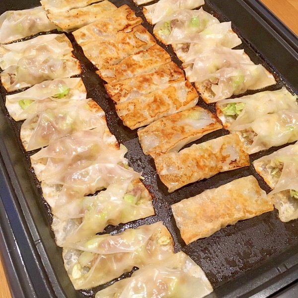 ホットプレートde簡単 棒餃子 レシピ 作り方 By Zima 楽天レシピ ホットプレートde簡単 棒餃子 レシピ 作り方 By Zima 楽天レシピ