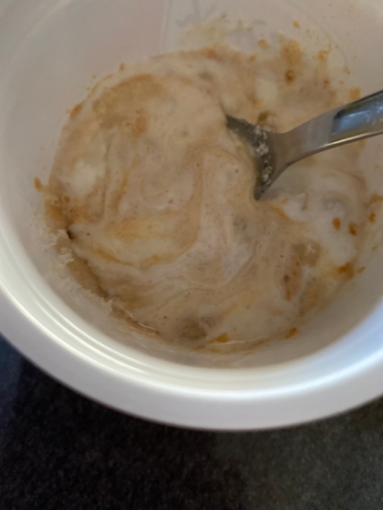 豆乳ヨーグルトでマシュマロプリンのきな粉風味