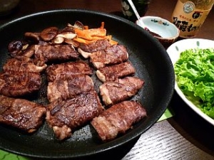 カルビ風☆高野豆腐の牛肉巻き