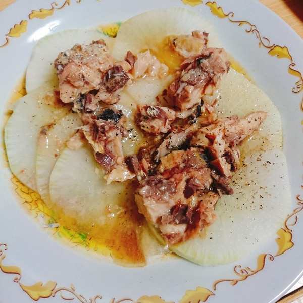 サバのオリーブオイル漬けと大根のおつまみ レシピ 作り方 By やっすん 楽天レシピ サバのオリーブオイル漬けと大根のおつまみ レシピ 作り方 By やっすん 楽天レシピ