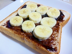 忙しい朝でも！チョコバナナパン