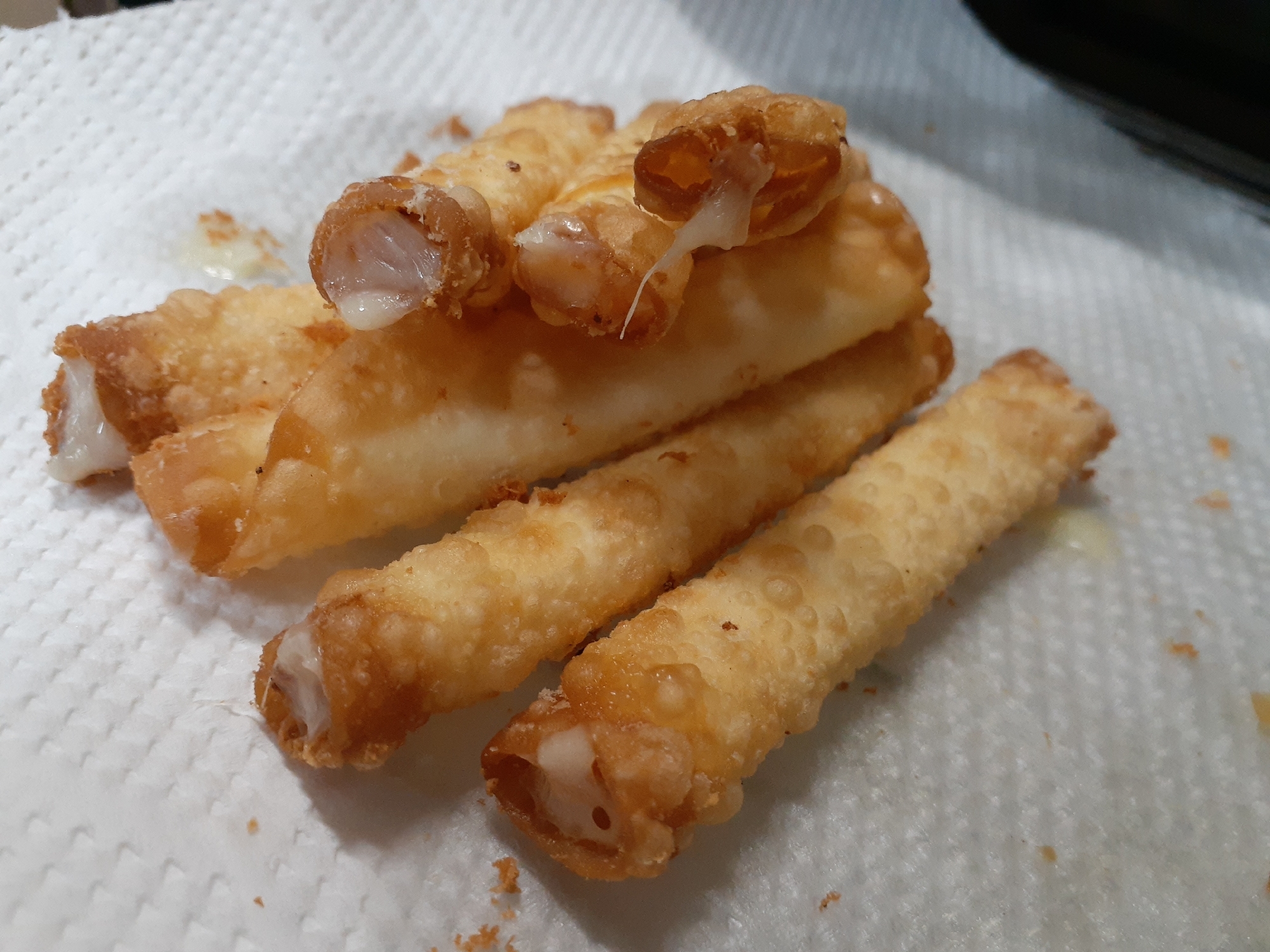 餃子の皮巻き！チーズ揚げ！