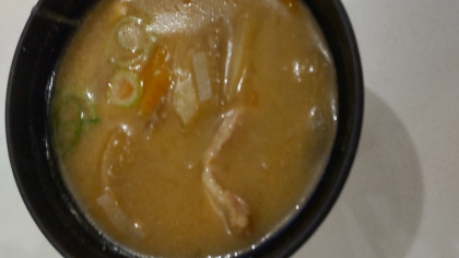 寒い時期に☆温まる豚汁