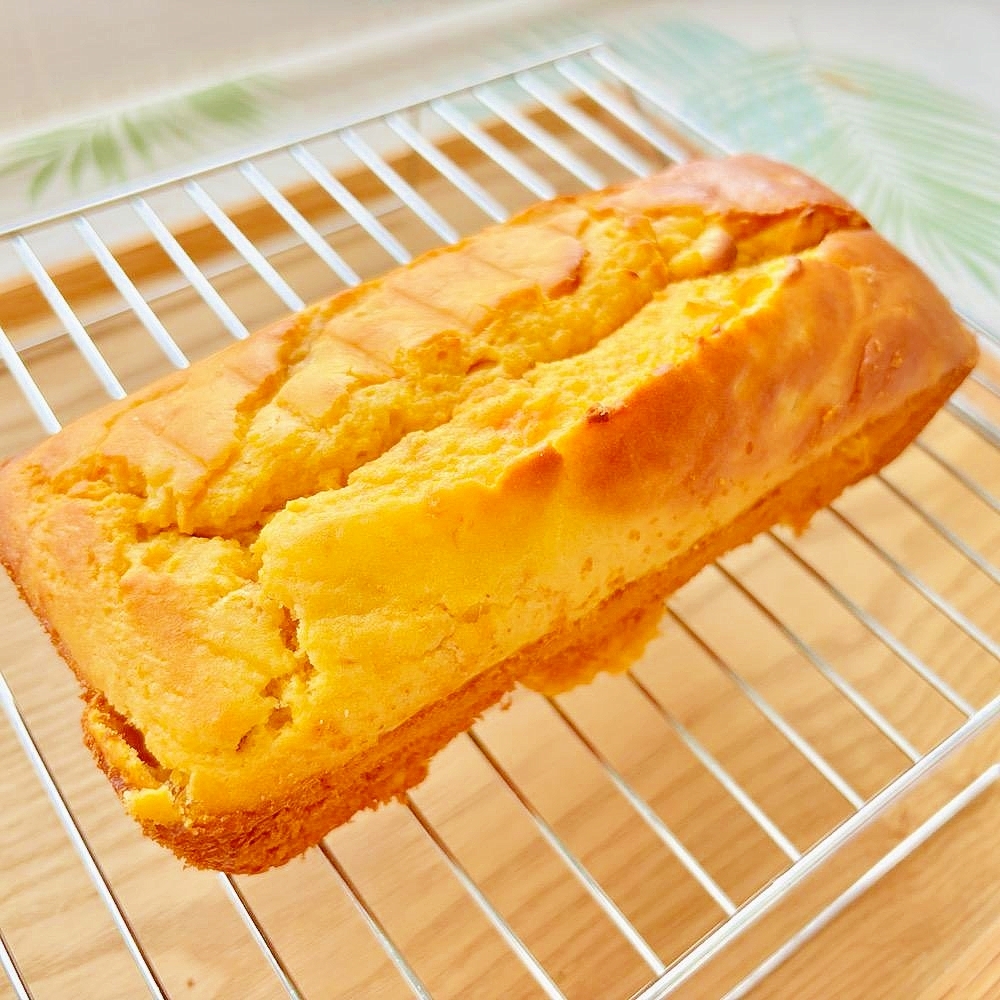 【幼児食】砂糖不使用のにんじんバナナケーキ