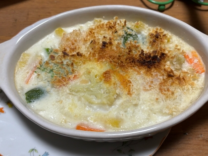 レンジで簡単グラタン