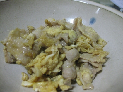 キャベツはなかったのですが、作ってみました～(^.^)
卵と生姜がやさしい味でおいしかったです(^o^)