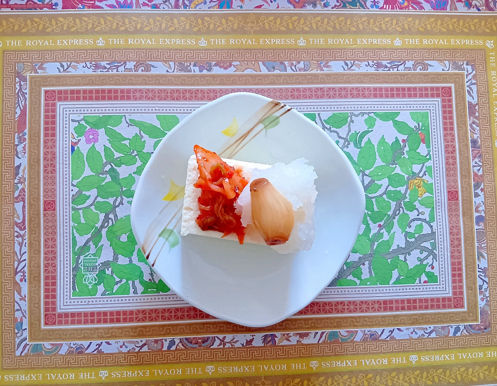 キムチ冷奴