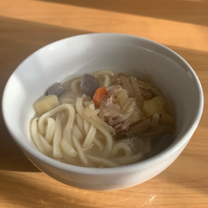 レンチンで楽チン【豚汁】＆【リメイク）豚汁うどん】