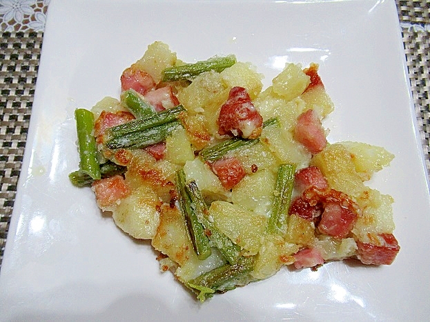 ジャガイモ ニンニクの芽deチーズ焼き レシピ 作り方 By Tessy5 楽天レシピ ジャガイモ ニンニクの芽deチーズ焼き レシピ 作り方 By Tessy5 楽天レシピ