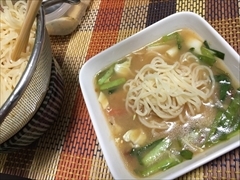 夏のランチに★簡単☆味噌つけ麺