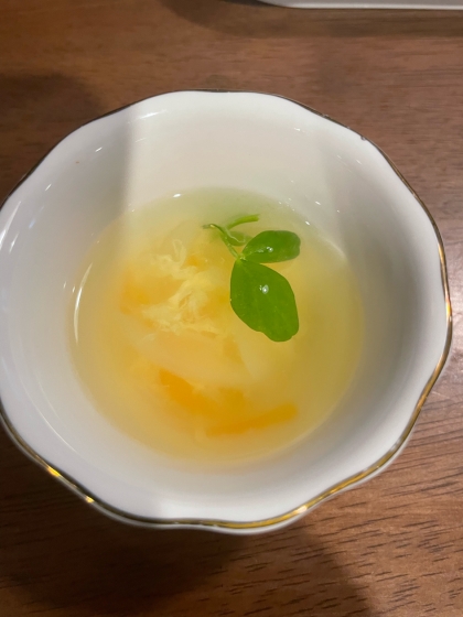 ★ダシダでえのきとカニカマのふんわり卵スープ★