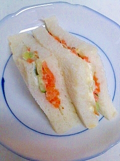 にんじんのサンドイッチ