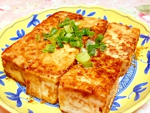 ウナギのタレｄｅ❤焼き豆腐の甘辛焼き❤