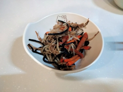 もやしとひじきのナムル