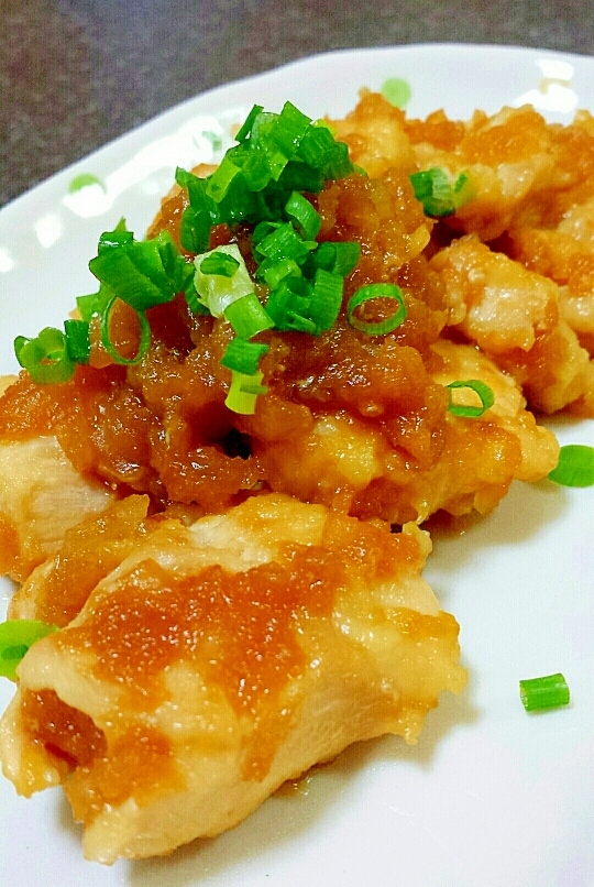 鶏むね肉♡みぞれ煮☺