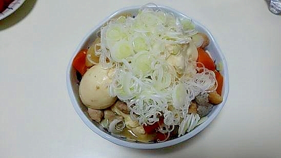 炊飯器でもつ煮