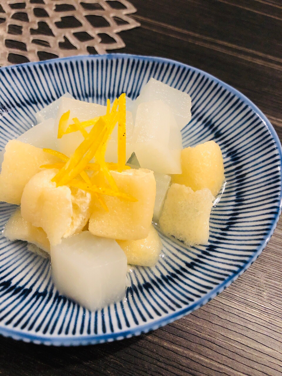 柚子香る☆大根と油揚げのあっさり煮